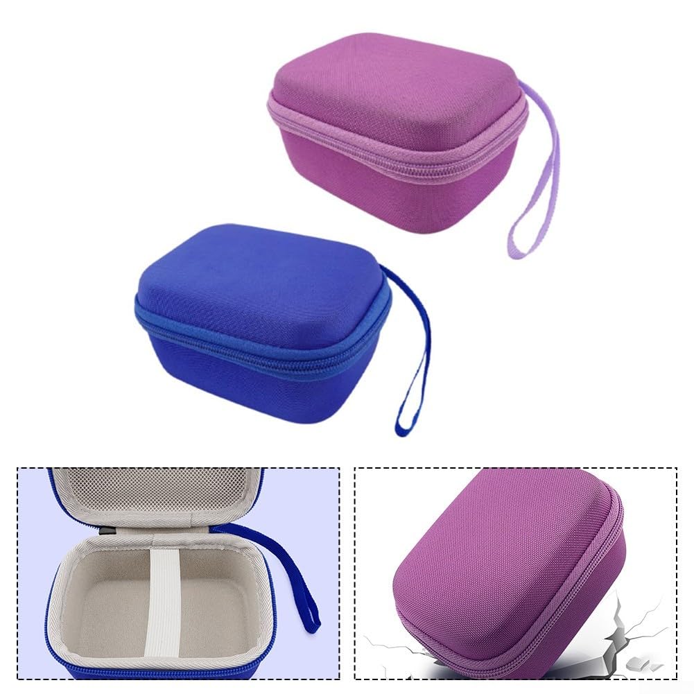 Yoto Mini étui de voyage compact en EVA pour livres audio, design léger pour enfants (bleu)