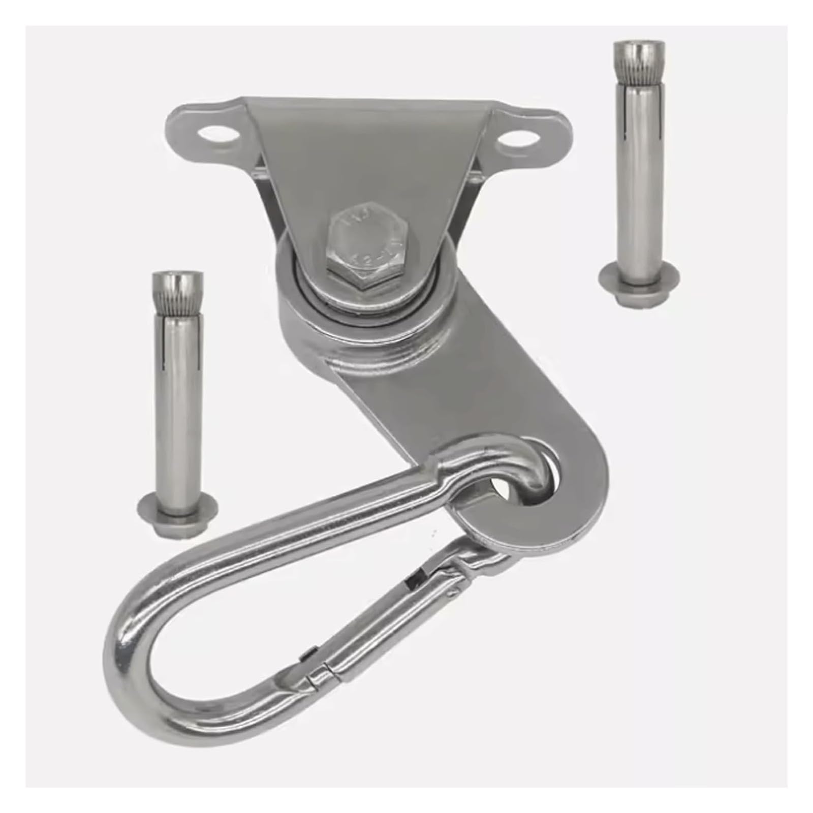 Crochet pivotant, crochet porteur en acier inoxydable, boucle en tube rond