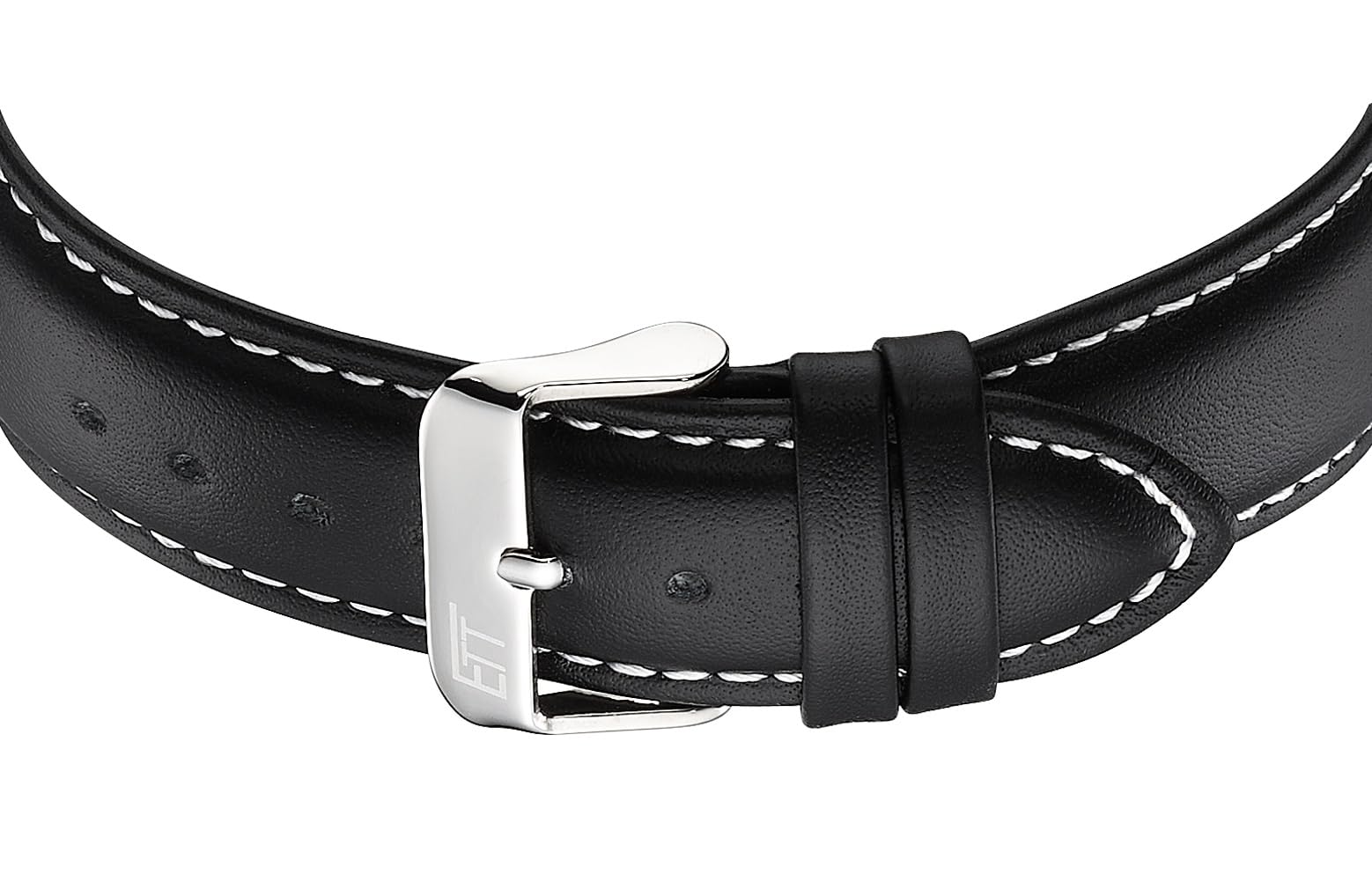 ETT Eco Tech Time Funk Solar Herren Uhr Analog mit digitalem Datum mit Leder Armband EGA-11714-31L