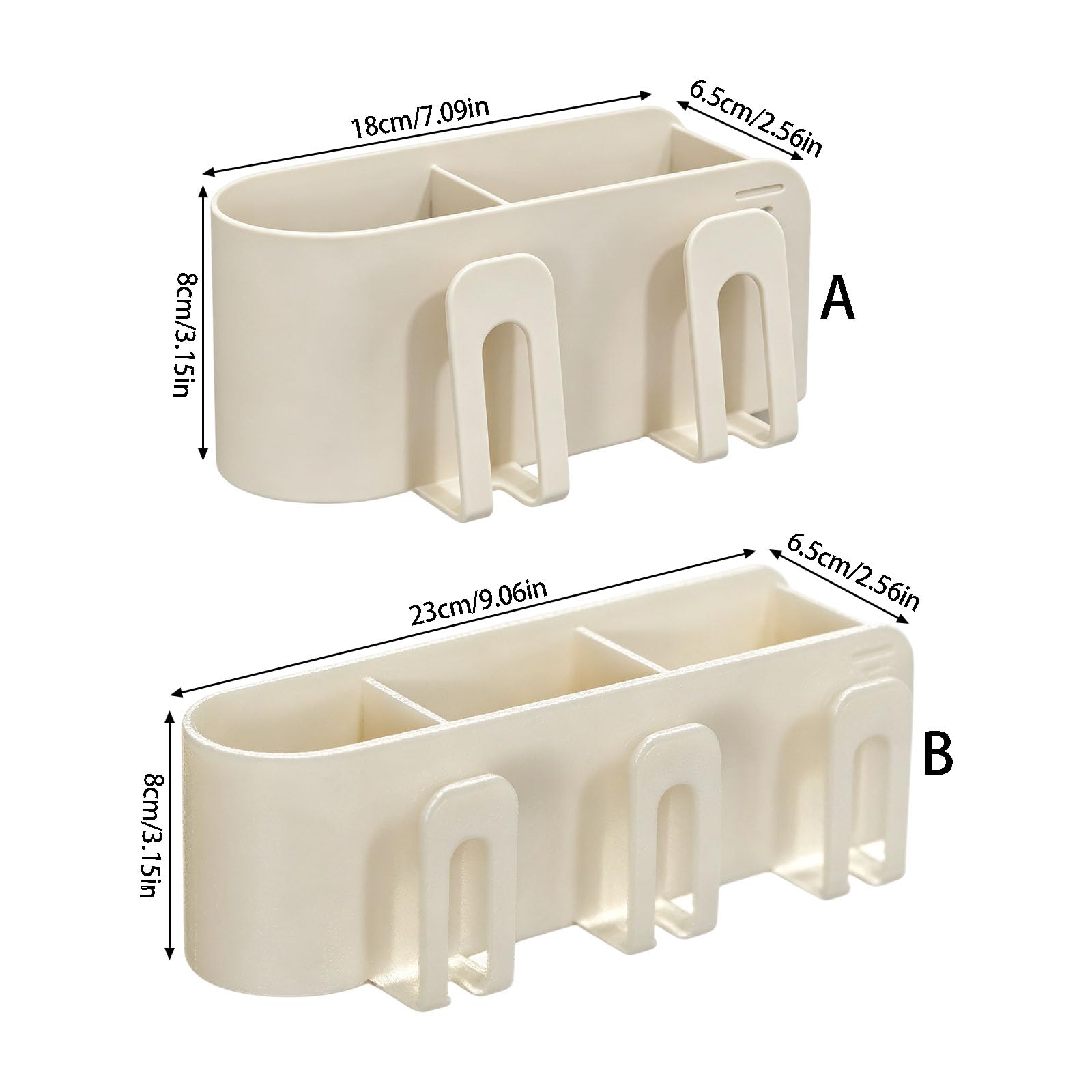 Soporte magnético de Aluminio para cepillos de Dientes de Espacio único Instalación rápida Accesorio de baño Moderno para inquilinos y propietarios Organizador de Ducha a Prueba de Herrumbre