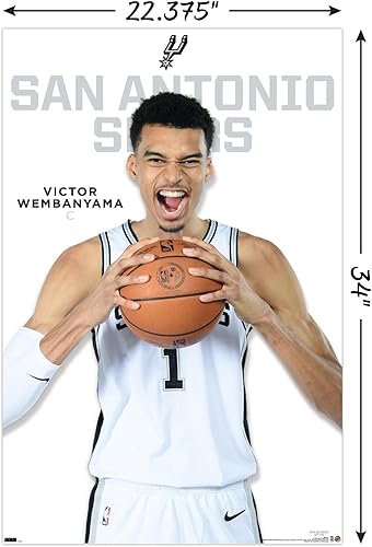 Miniatura 3 de Trends International Póster de pared de la NBA San Antonio Spurs - Victor Wembanyama largometraje de la serie 23