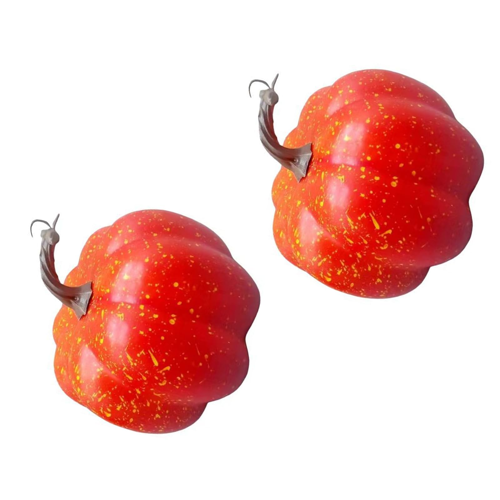 Snorvixre Artificial Pumpkin Halloween Harvest Fall Thanksgiving Table Decors Small Harvest Miniature Pumpkins Halloween Decorations