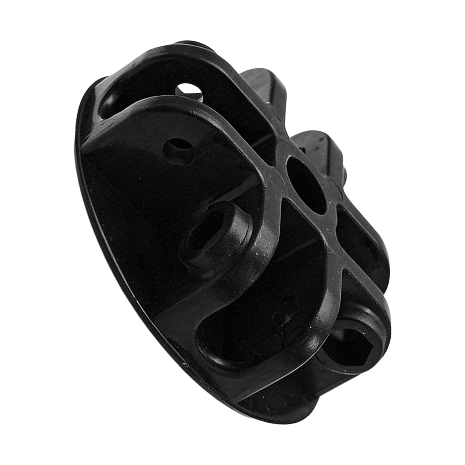 Conectores para toldo de 4 vías negros de 7 cm de diámetro 7