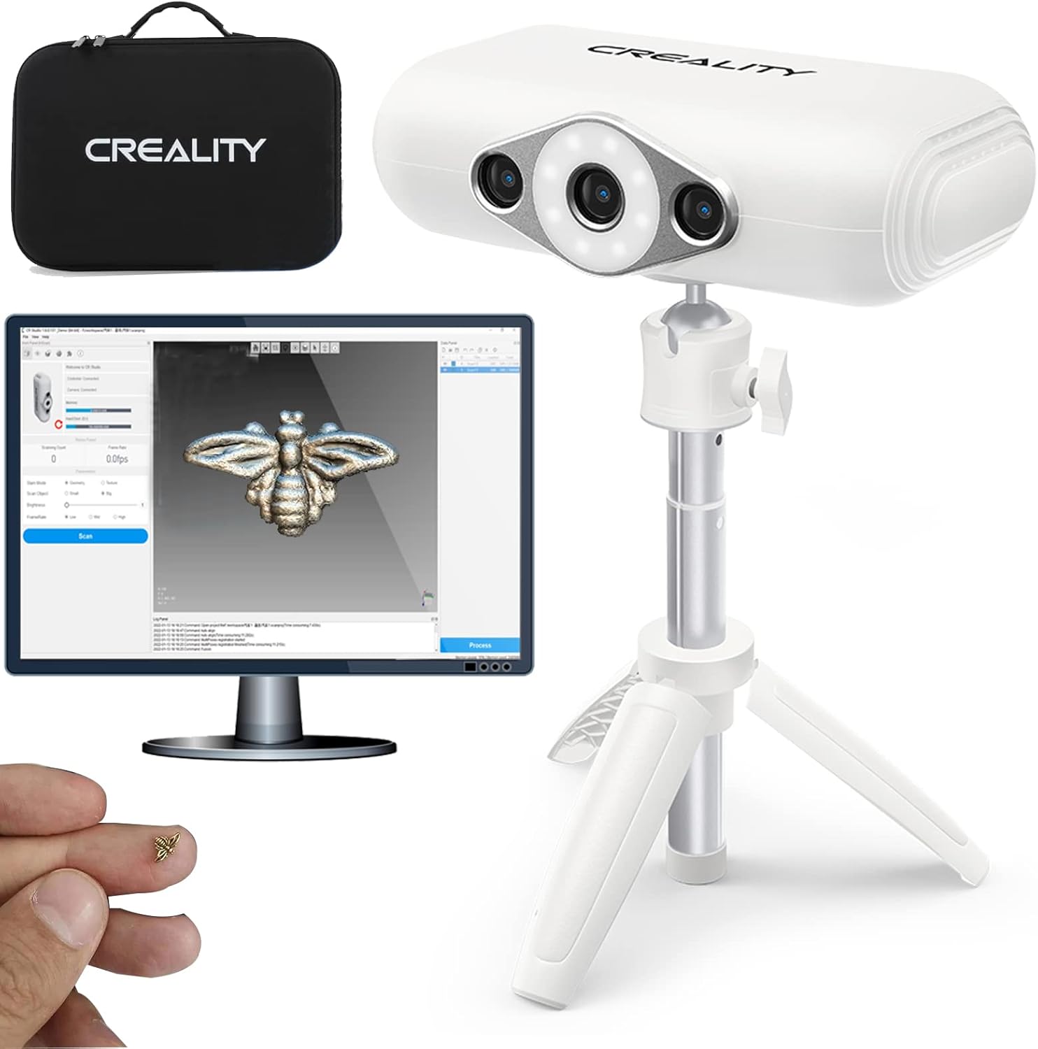 Creality 3D Scanner, Portable 3D Scanner, Color Scanner 3D Modeling 0