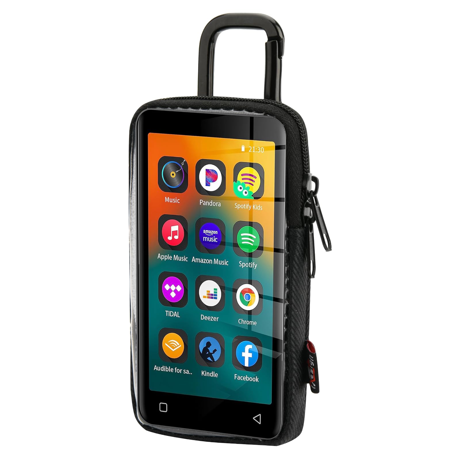 TXEsign MP3 Player Case Compatible with INNIOASIS G1 and INNIOASIS G3 Player, Travel Carrying Bag MP3 Organizer Pouch with Clear Window Protective Bag (Case Only)