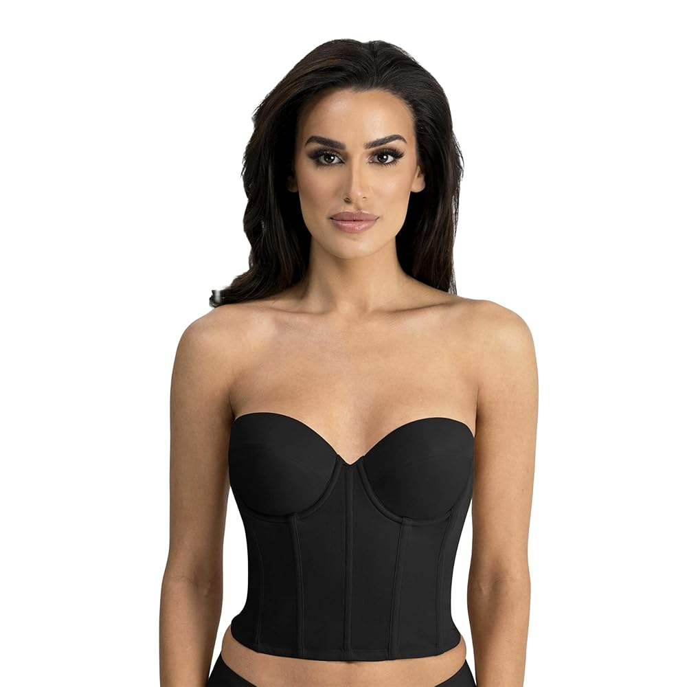 Amazon | Dominique Brie バックレス ストラップレス ブライダル