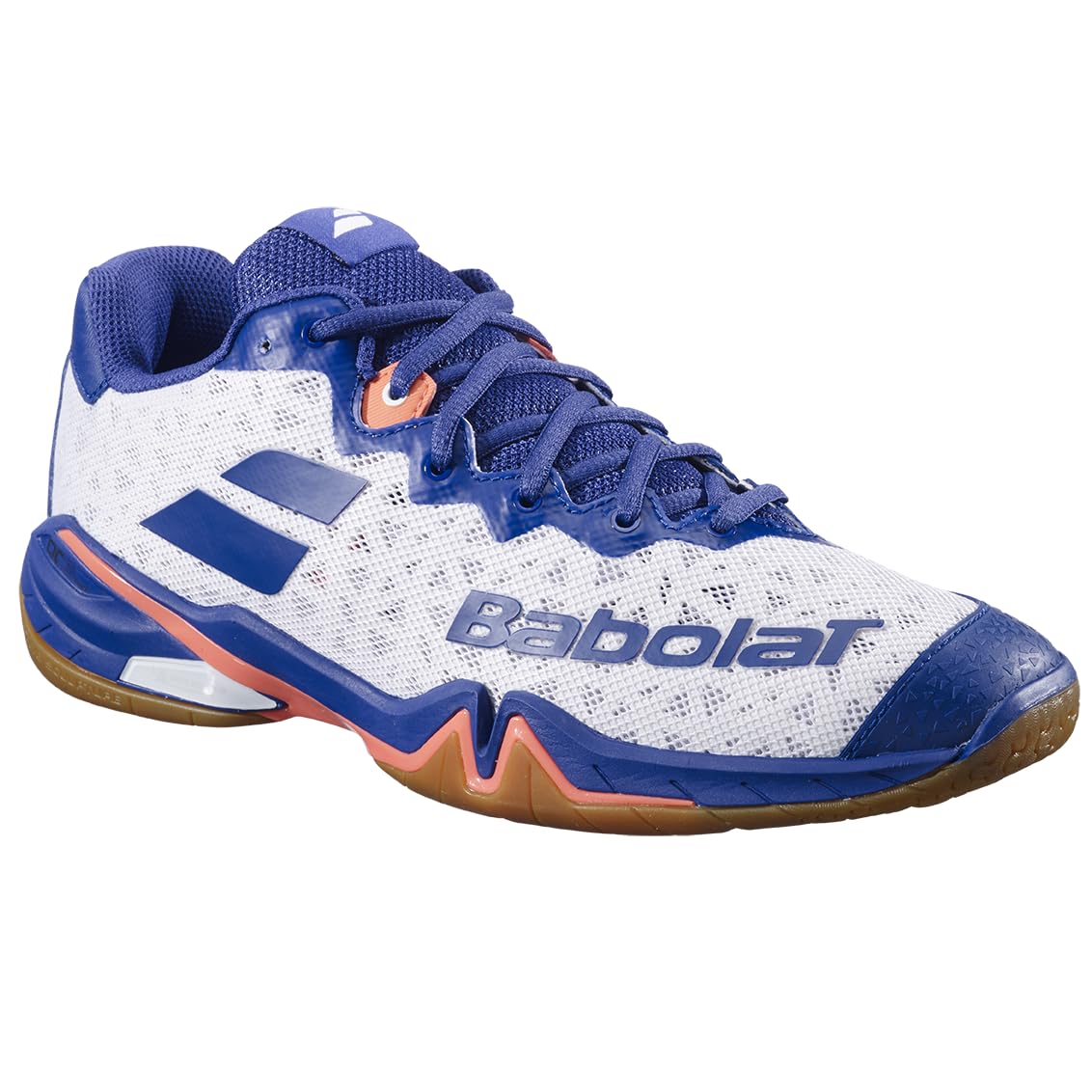 Babolat, Chaussures de Badminton Modèle Shadow 4 M, Tige Ajustée, Semelle Bi-Densité, Confort Longue Durée, Respirabilité, Maintien Optimal