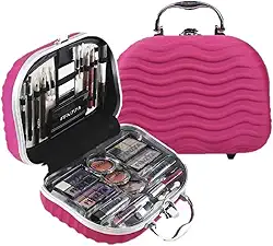 Maleta Maquiagem, Fenzza, Rosa