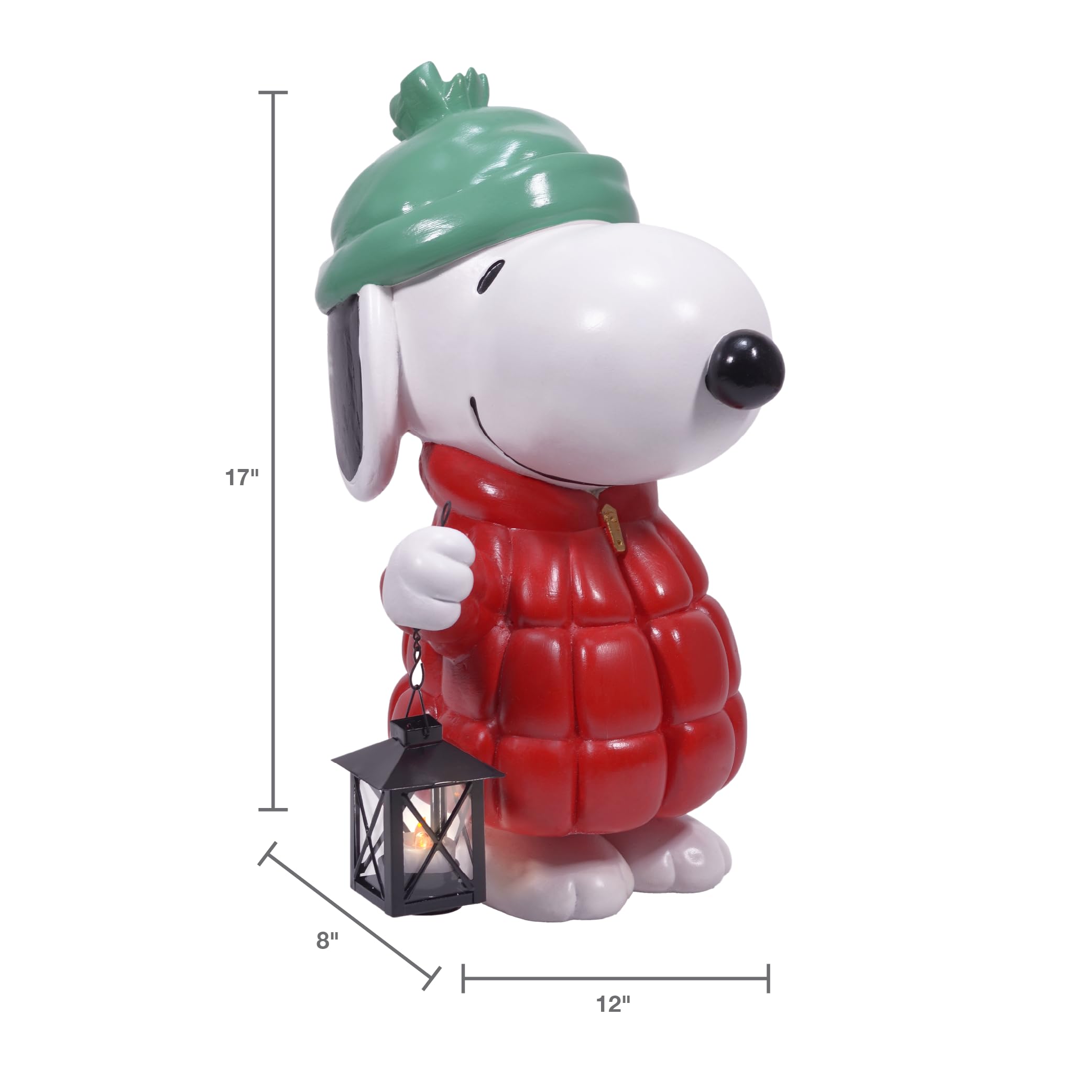 Amazon.com: Mark Feldstein, Peanuts Snoopy Puffer Jacket LED Porch 