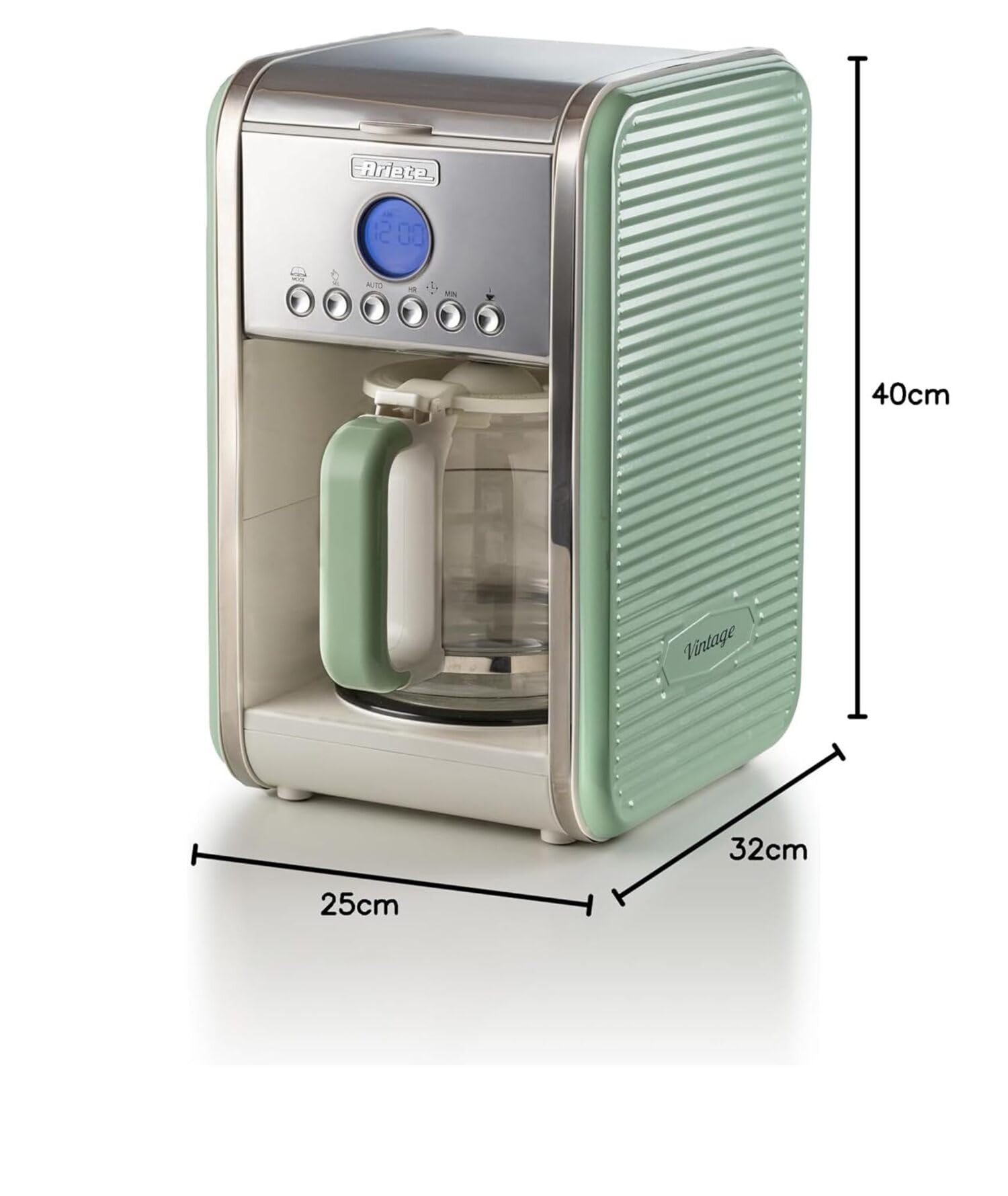 Ariete 1342 Vintage - Kaffeemaschine - 12 Tassen
