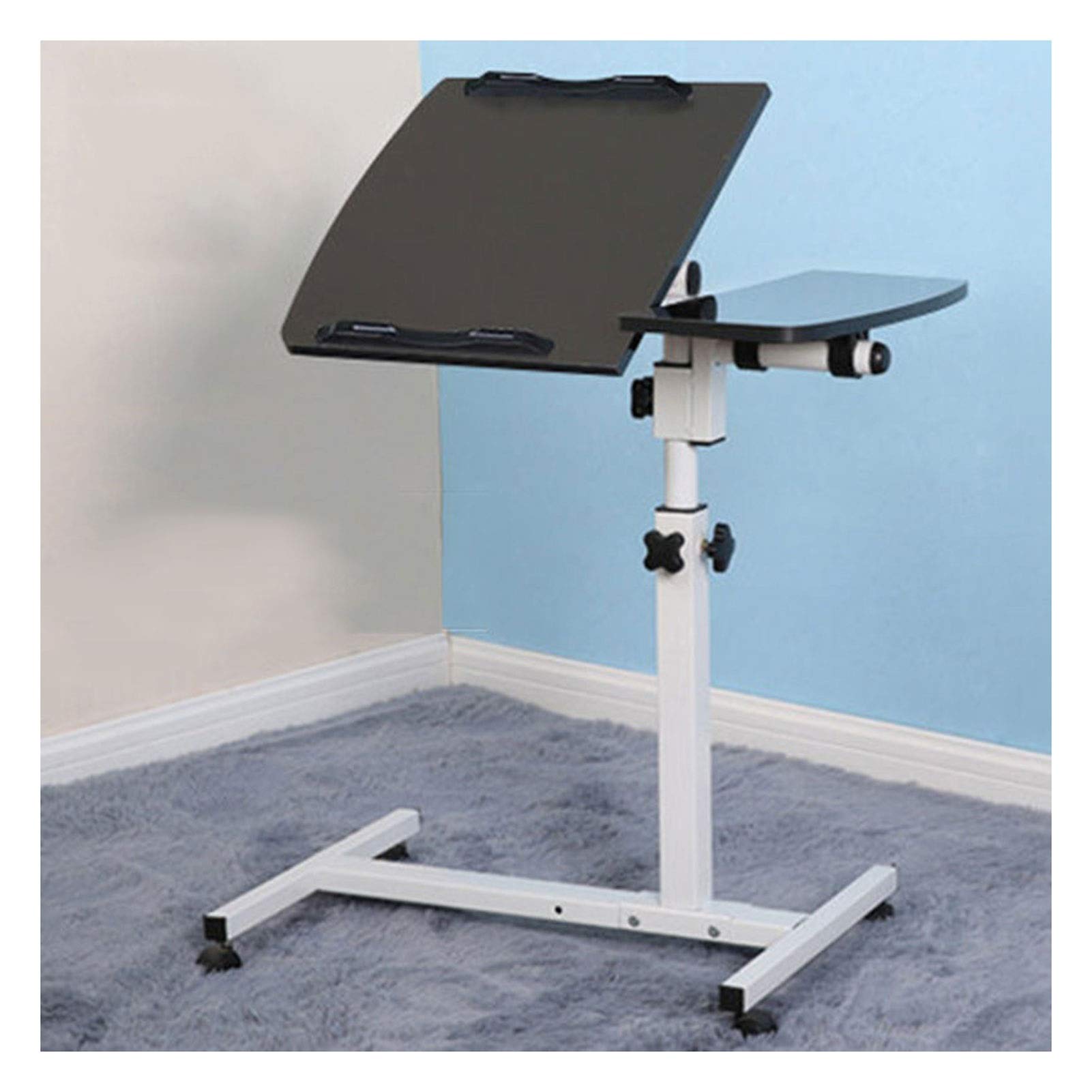 Buy YLYWCG Overbed Table Adjustable Height Computer Desk,C Shaped