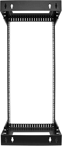 Miniatura 4 de StarTech.com Rack de red de montaje en pared resistente de 2 postes 24U, rack de servidores de marco abierto de 19 pulgadas con profundidad