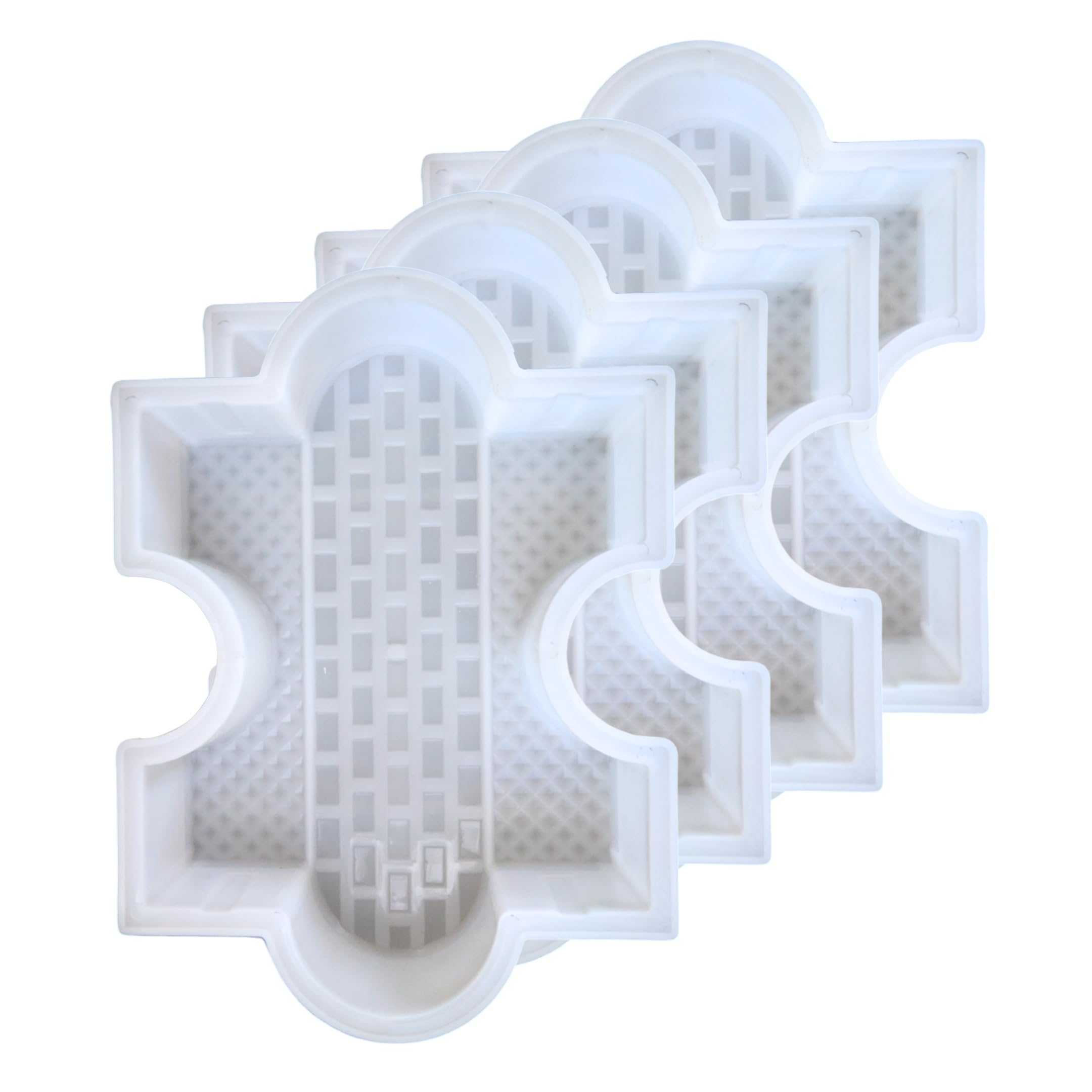 Reyal Plastic New BROOK Paver Block mould(60mm) Brick Design