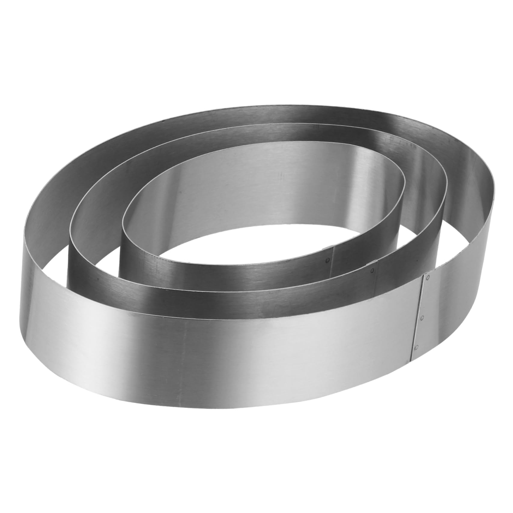 Cabilock 3pcs Cake Mold Mousse Ring Baking Tools for Easy Demoulding High Temperature Tolerance for DIY Cakes and Party Treats