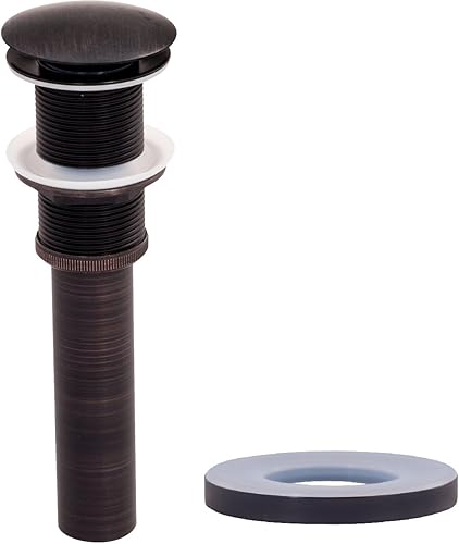 PUD-ORB-MR - Anillo de montaje y drenaje emergente para fregadero, acabado de bronce aceitado