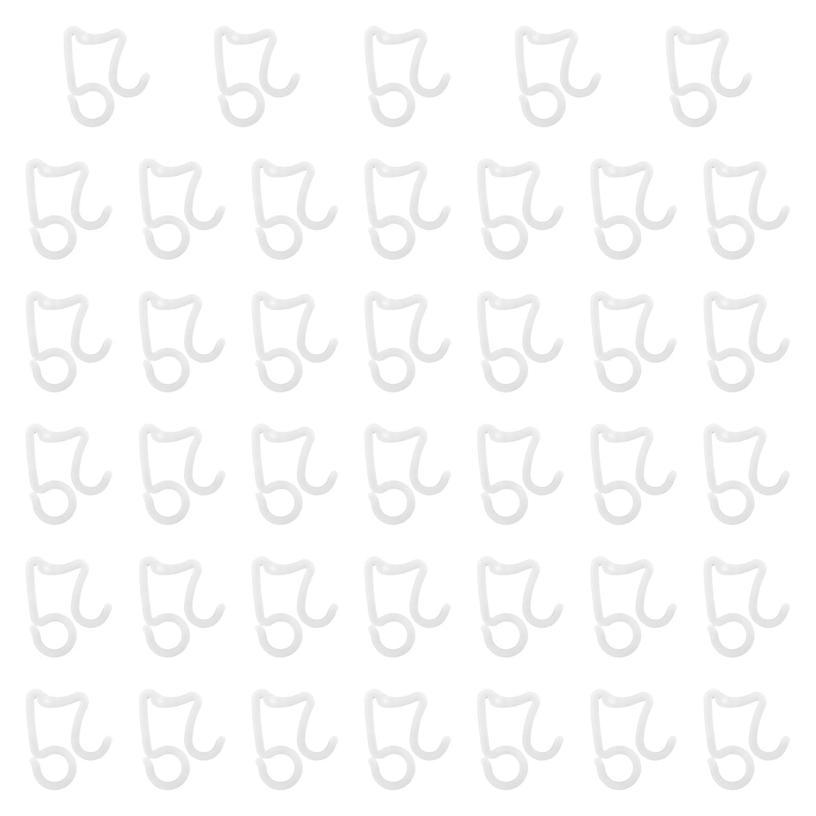 THE STYLE SUTRA® Outdoor Lights Clips Holiday Light Clips for Birthday Hanging Outdoor Lights White 40 Pieces-image-38