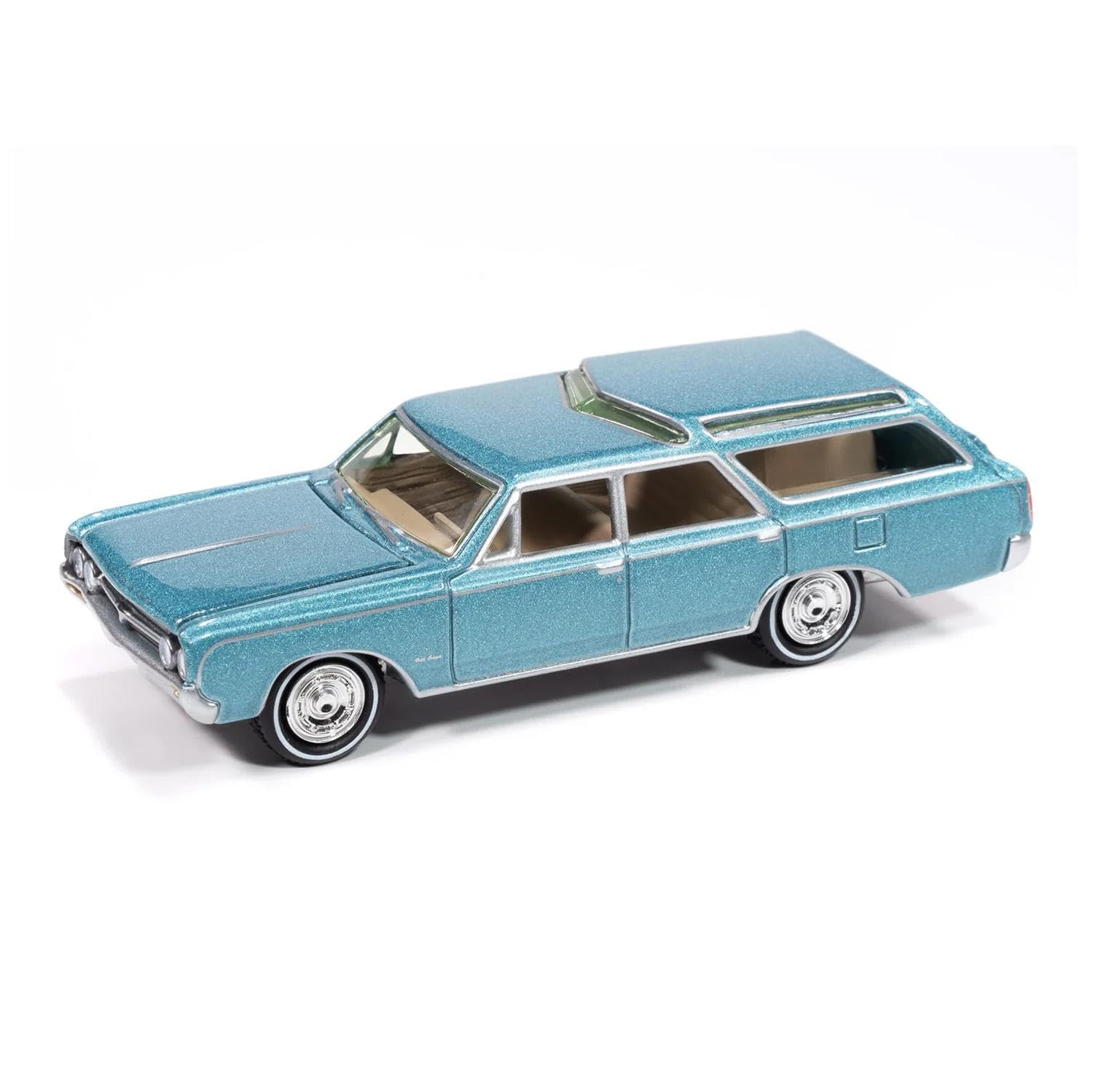 Johnny Lightning 1/64 1964 オールズモビル ビスタ クルーザー ミストストレージ ブリキ JLCT016-A1