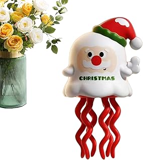 Dancing Octopus Baby Toy, Christmas Motif, Tummy Time Toy with Wind-up Mechanism, Sensory Development Game for Children for Birthday and Easter