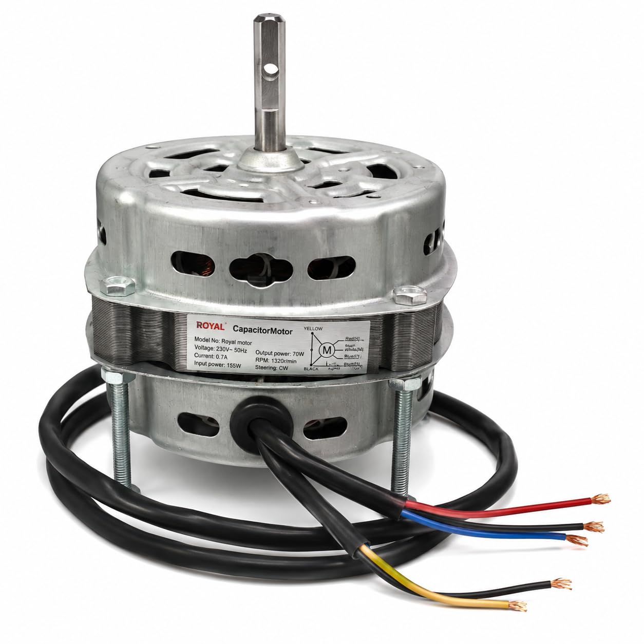 Parameshwara Tower Fan Motor Compatible with Butterfly Tower Fans | 230V-50Hz | 1320 RPM | High Performance Replacement Motor | Durable Copper Winding-image-30