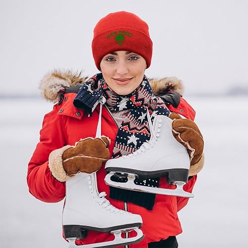 Miniatura 3 de Gorros personalizados para hombres, sombreros de invierno con bordado extraño para mujer, gorra de cráneo de acrílico, 1