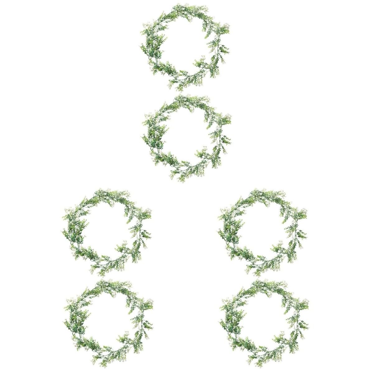 Didiseaon 6 Piezas Planta Colgante Artificial de Eucalipto Verde