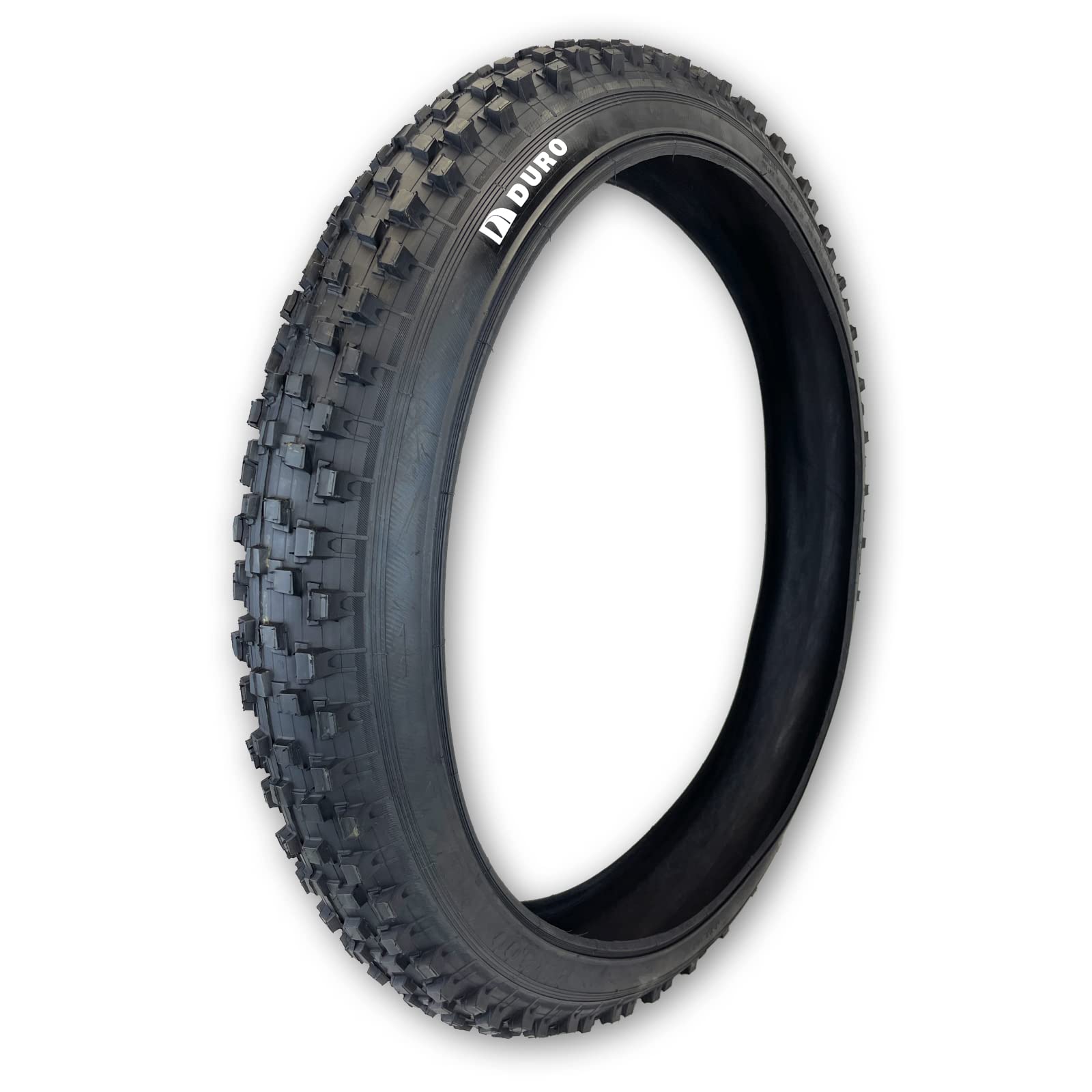 Two Duro Tire 26x3.00 Razorback Mountain Bike Tires with Hook Up Bead Protection and Reinforced Apex Sidewall Protection Layers Black product thumbnail 3