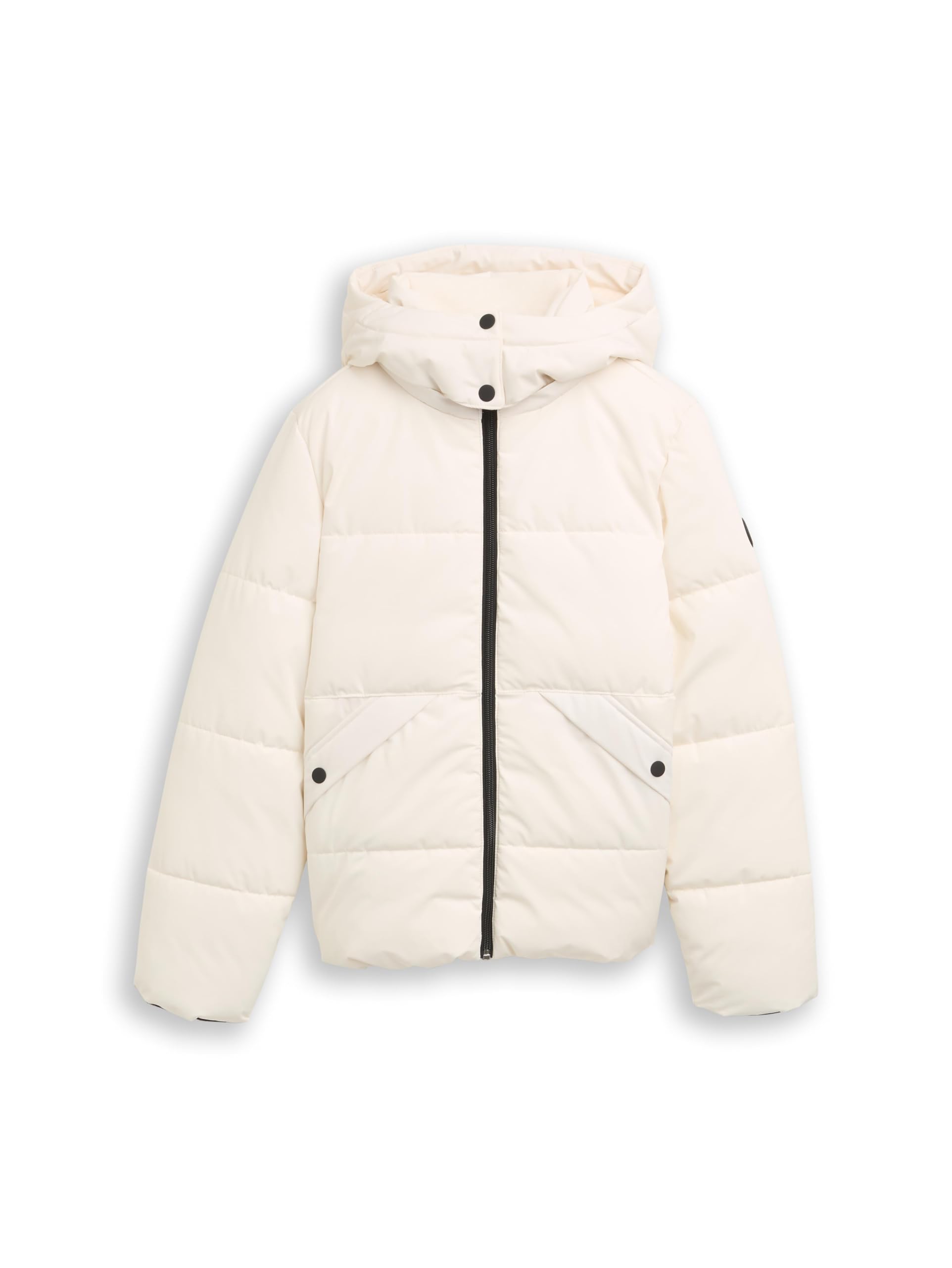 TOM TAILOR Mädchen 1047567 Kinder Puffer-Jacke mit abnehmbarer Kapuze
