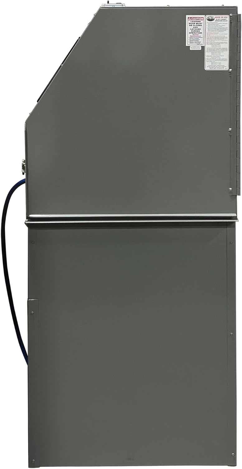 Skat Blast TP Tools USA 2840FP Abrasive Sandblast Sandblasting Cabinet with HEPA Vacuum, 40" W x 28" D x 28" H Work Area, Made in USA