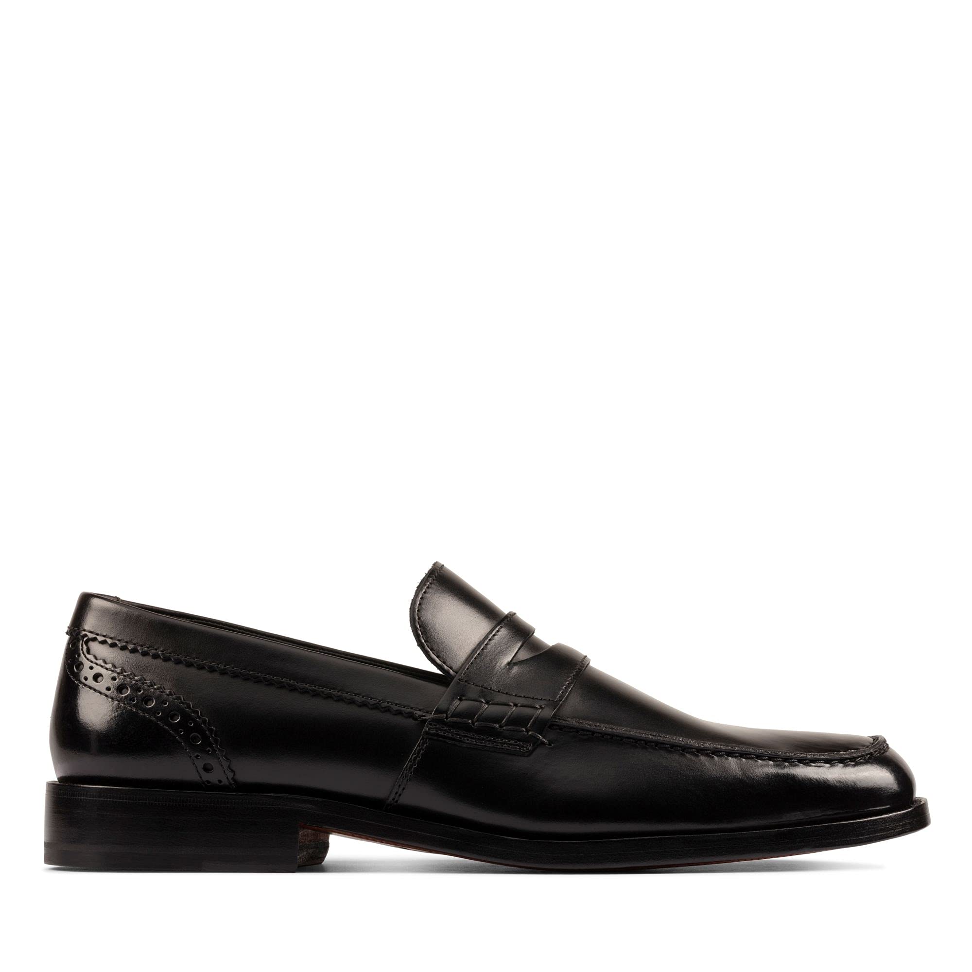 Clarks Mens 26154265 Black Uniform Dress Shoe