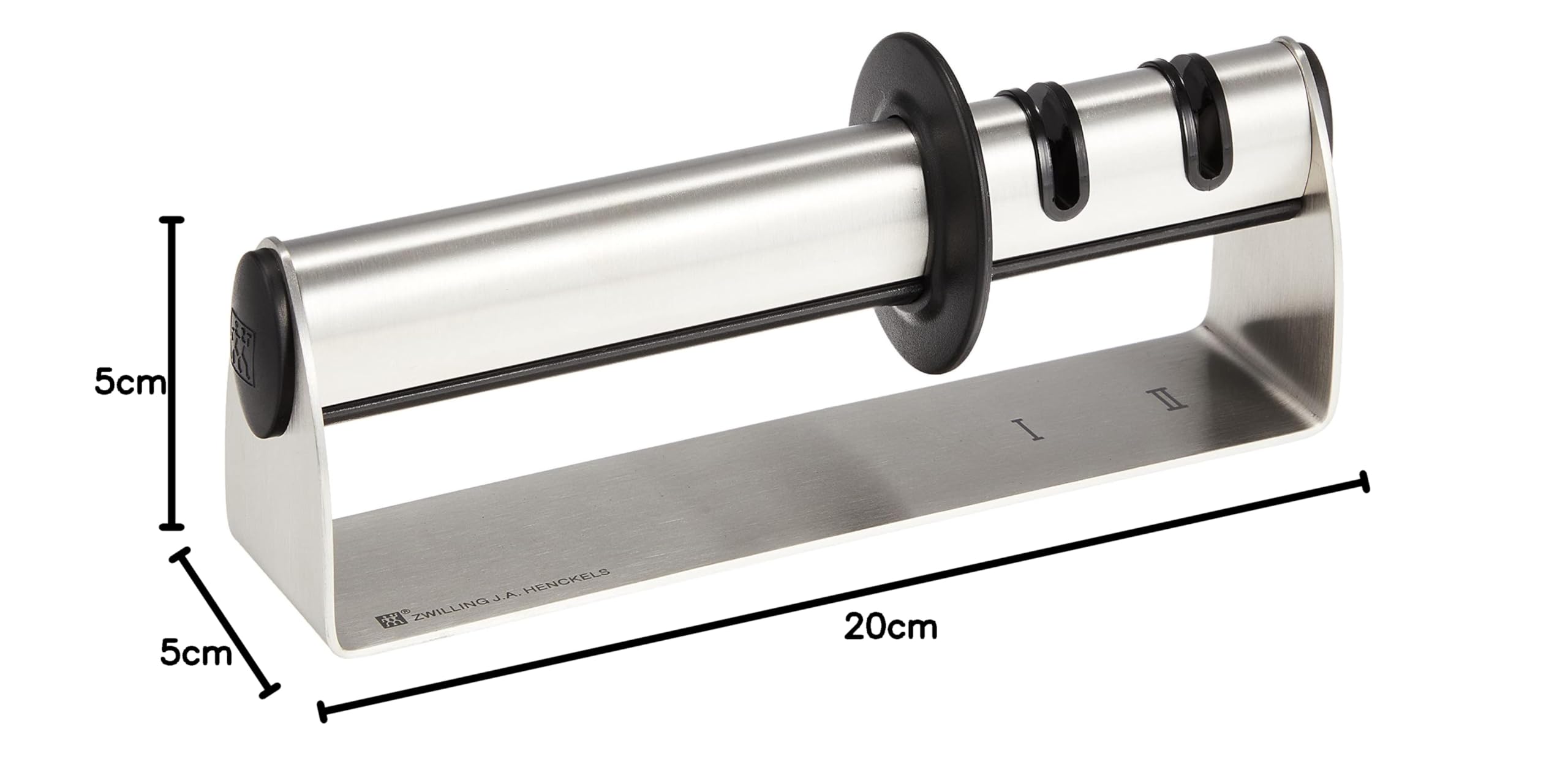 Zwilling, 32601-000-0, TWINSHARP Select, Affilacoltelli in acciaio raffinato, 2 moduli, 19.5 cm