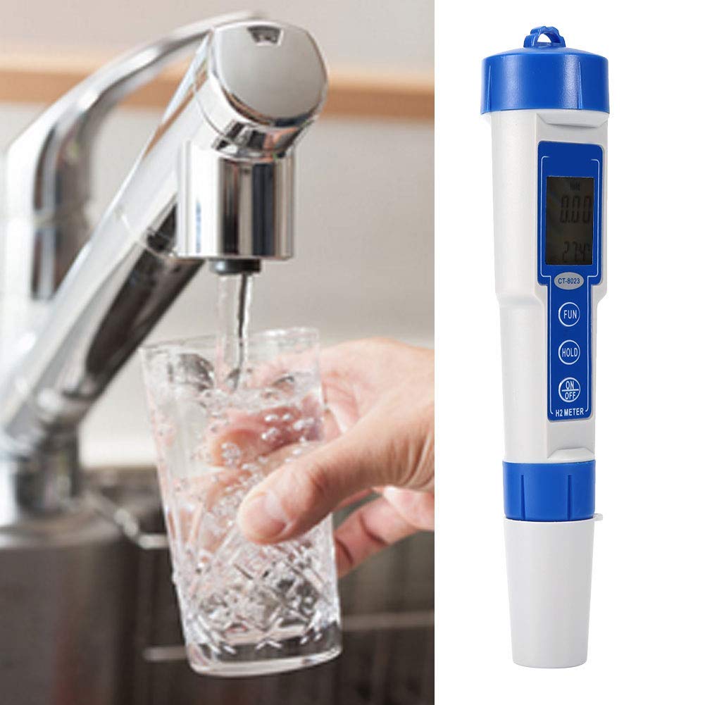 Tester jakości wody, miernik H2 HydrogenRich do testowania źródeł wody hydroponika akwariowa z dokładniejszymi obliczeniami