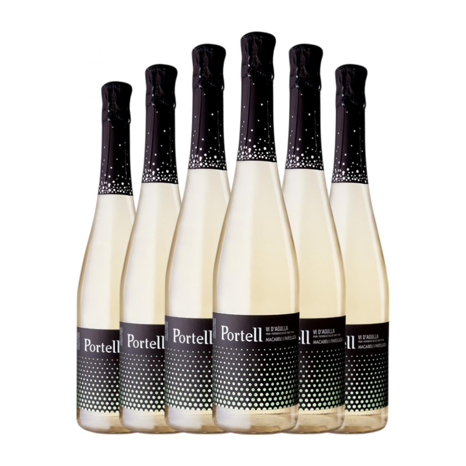 Sarral Portell Blanco de Aguja Conca de Barberà 75 cl Vino blanco (Caja de 6 Botellas de 75 cl)