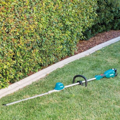 Image of Makita XNU02T Lithium-Ion Brushless Cordless (5.0Ah) 18V LXT 24 inch Pole Hedge Trimmer Kit, Teal