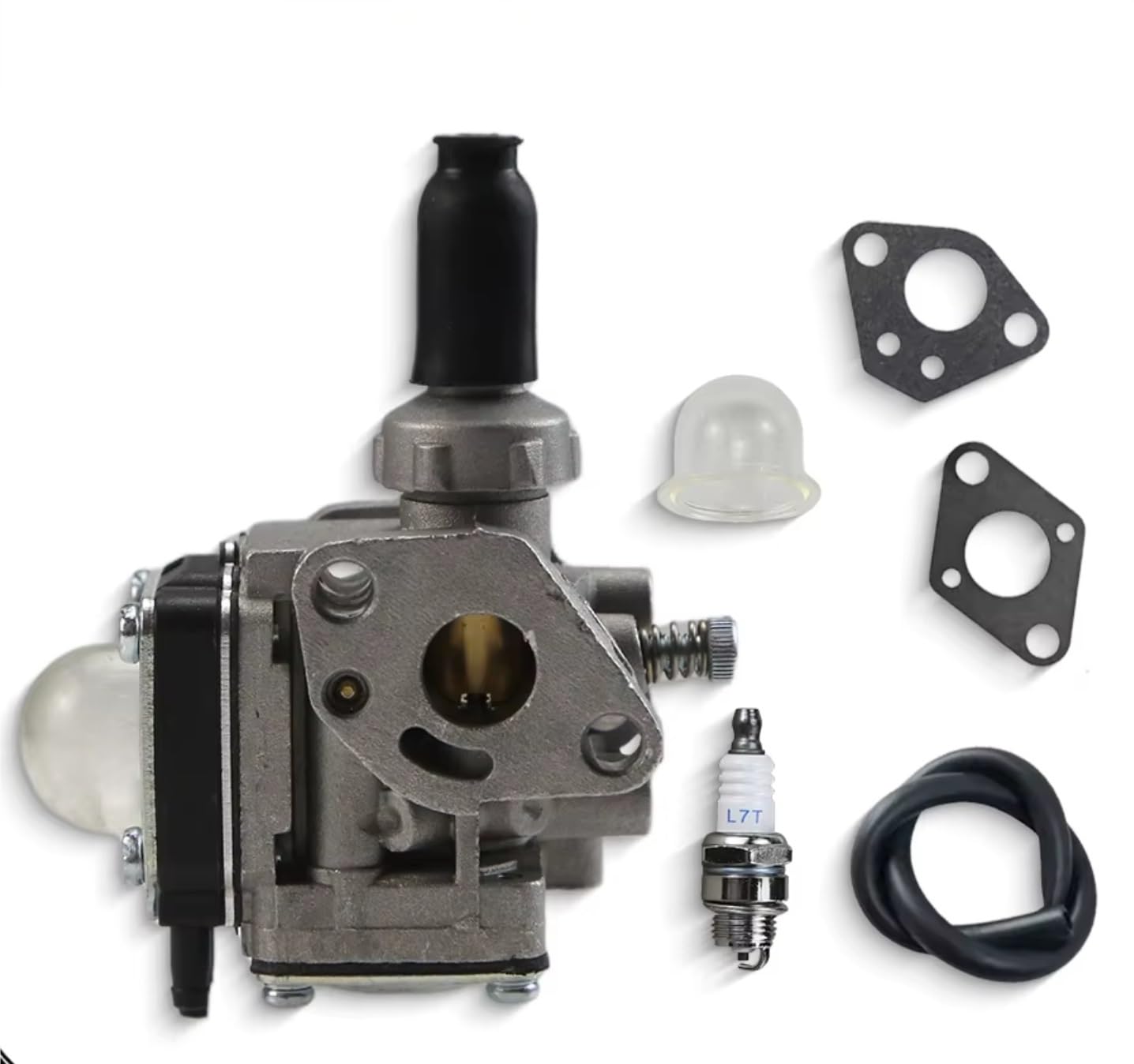 Kit réparation carbu Carburateur De Tondeuse À Gazon pour Moteur De Débroussailleuse pour TH43 TH48 KBH48A TL43 TL33 TL52 TU43 TU52