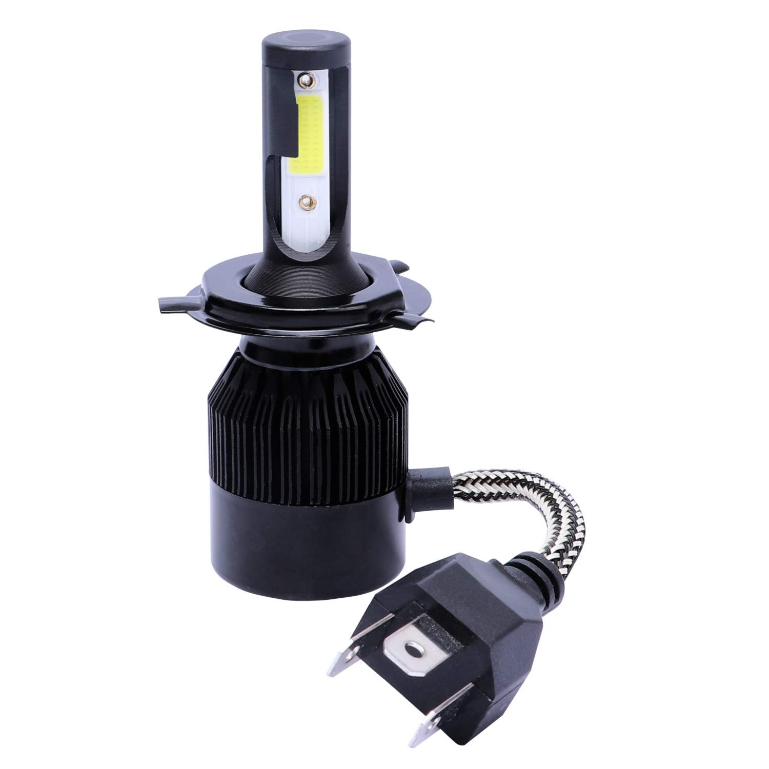 Amazon | GZCRDZ DC12V車用 LEDヘッドライト 冷却ファン付き H1 H4 H8