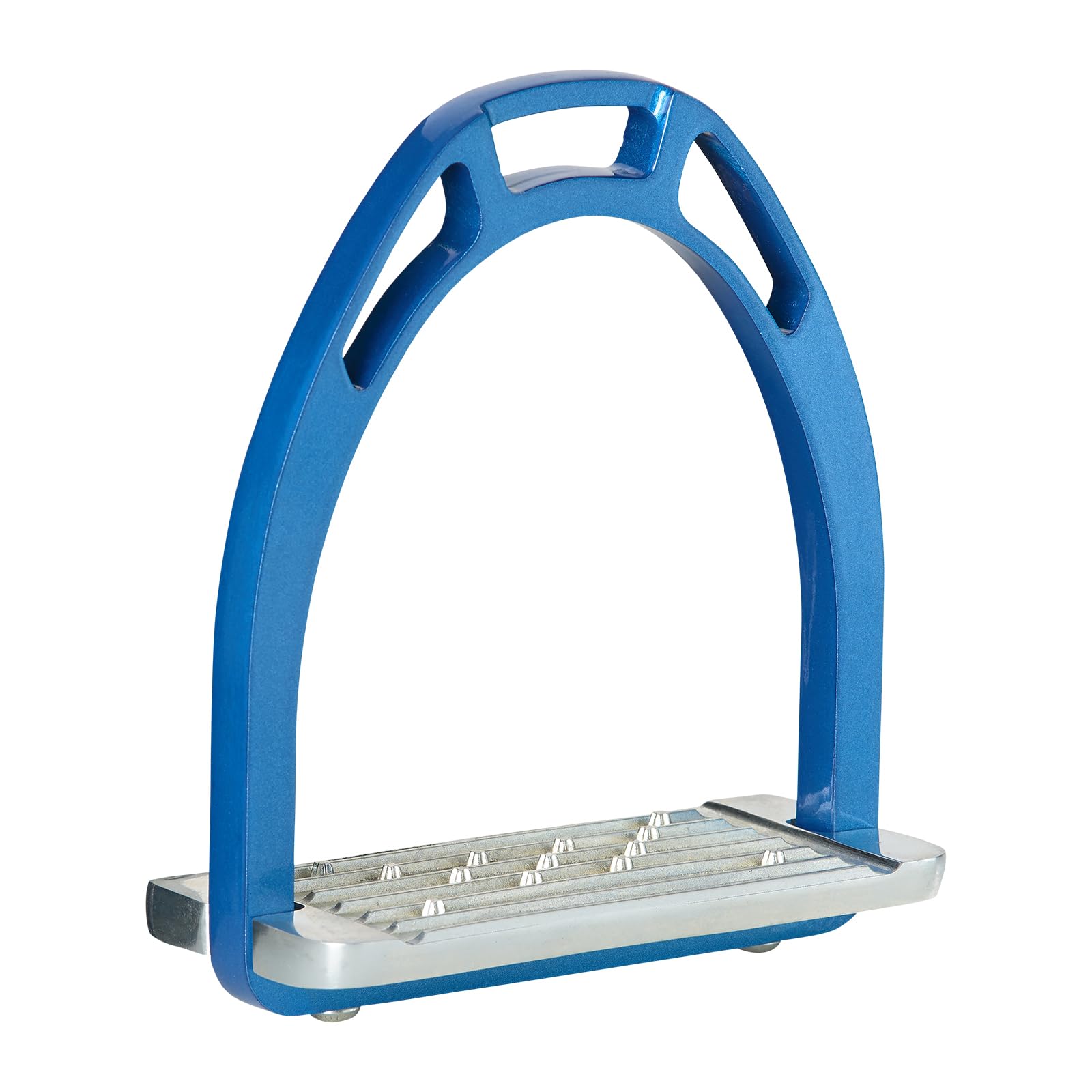 Étriers aluminium argent 120 mm étrier de sécurité équitation Horze