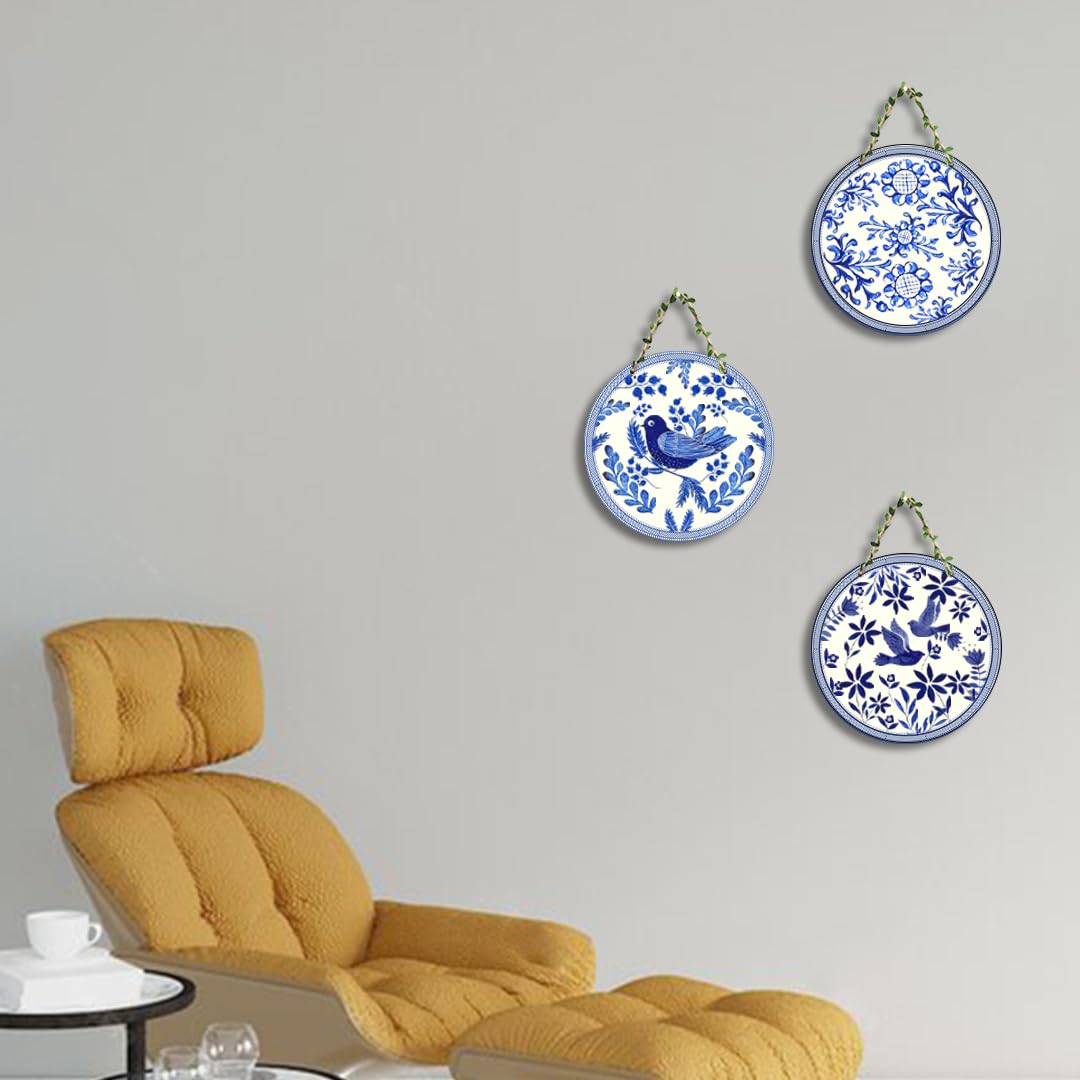 Sehaz Artworks Wall Decor Items for Living Room | Home Decoration Items for Living Room | Wall Hanging Decoration | Home Decor Items | Cir-Set-42 4
