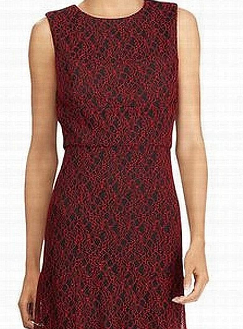 American Living Womens Ellie A-line Dress, Black, 10 - Image 2