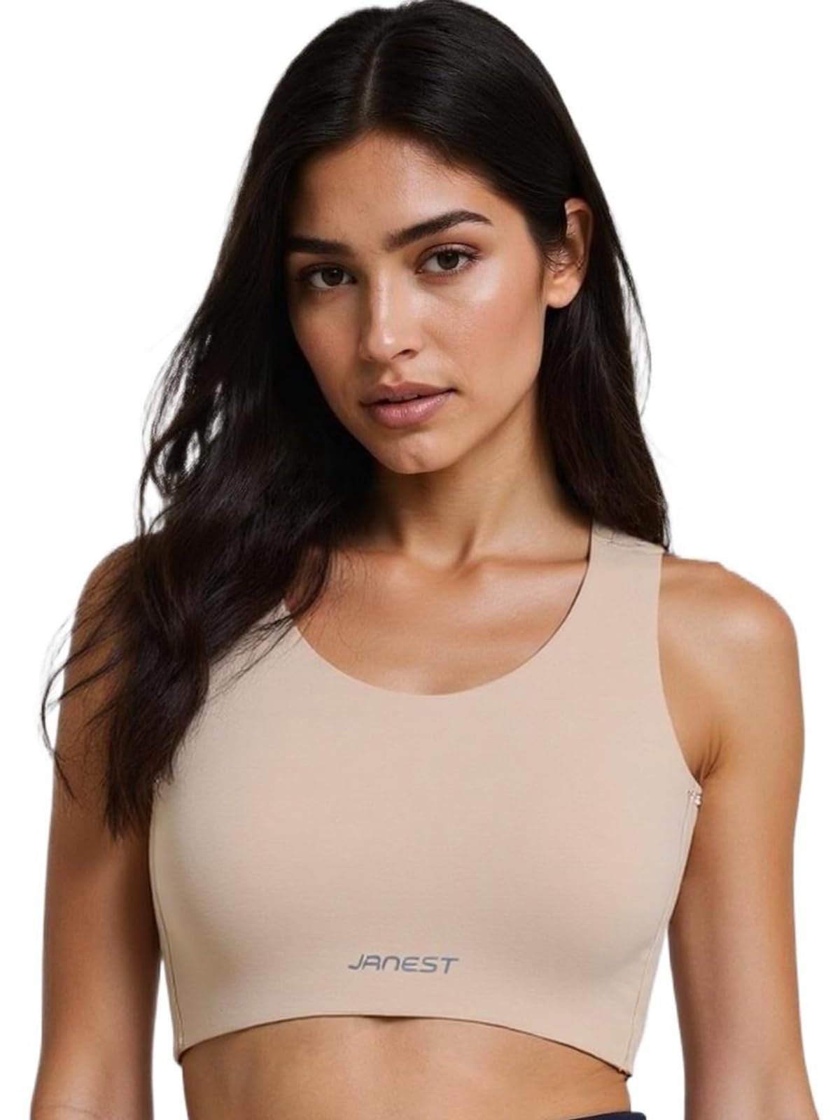 JANEST Chest Binder for Women,Traceless Binder Trans,Transgender FTM Swim Binder Bra，Comfortable Breast Binder Tank top