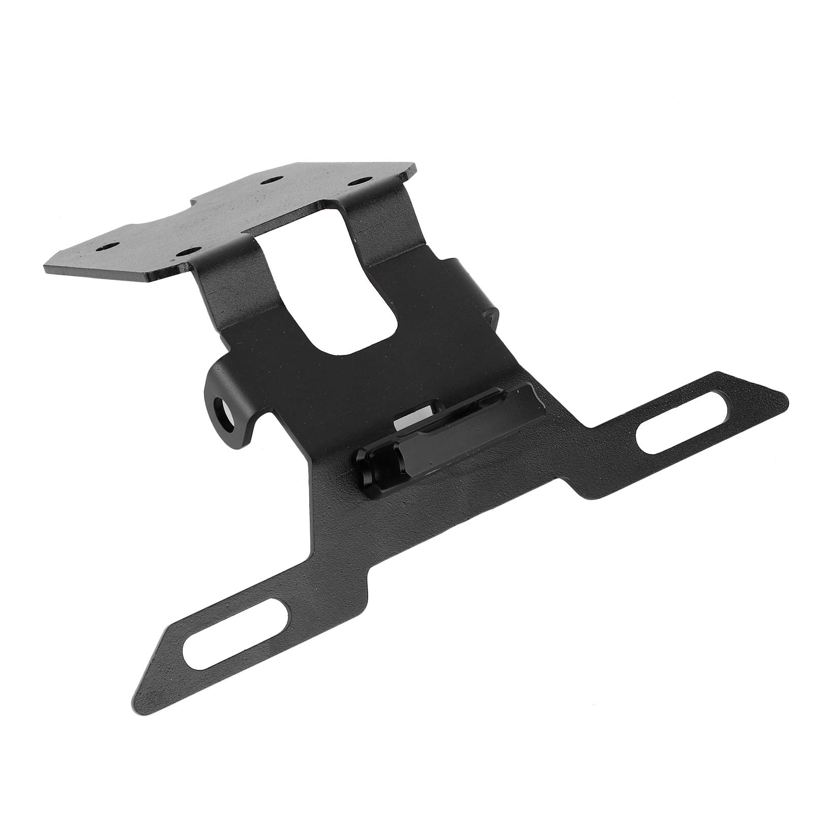 Support de Plaque d'immatriculation de Moto, Support de Plaque d'immatriculation Queue Rang¨¦e Garde-Boue ¨¦liminer avec Lumi¨¨re LED Support de Plaque d'immatriculation de Moto Cadre de Plaque d'