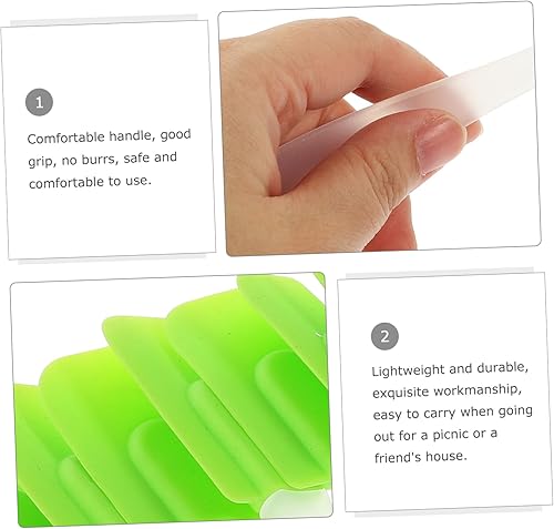 Miniatura 3 de Juego de 12 espátulas de silicona, utensilios de cocina para hornear, cocinar, mezclar, alta resistencia al calor, antiadherente, profesional,