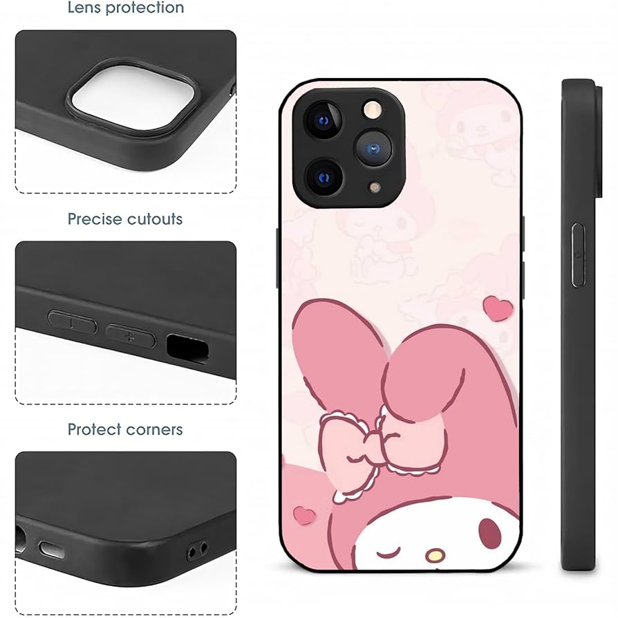 マイメロディー　マイメロ　iphone15ケース　スワロフスキー　ピンク iPhone15.15Plus.15Pro.15ProMax SWAROVSKI デコ マイメロディ