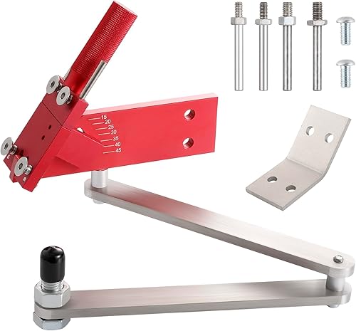 Afilador de cuchillas para cortacésped, marco ajustable de 15 a 45 para cuchillas de cortacésped rectas y estándar.