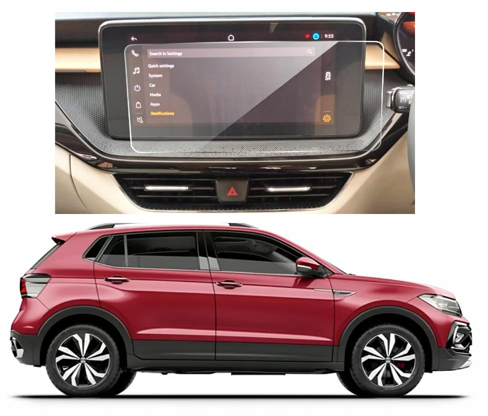 KACA(By Company Fitted Sk0d@ Kushaq Matte Edition 1.5L TSI MT (10 inch) (2022- Running) Car Infotainment Navigation & GPS System (Glossy :1)