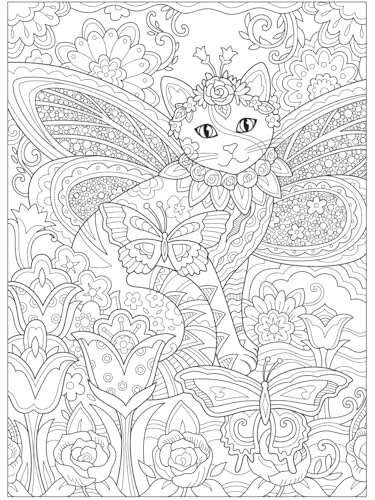 Creative Haven Enchanted Coloring Book (Adult Coloring Books: Fantasy) - Image 6