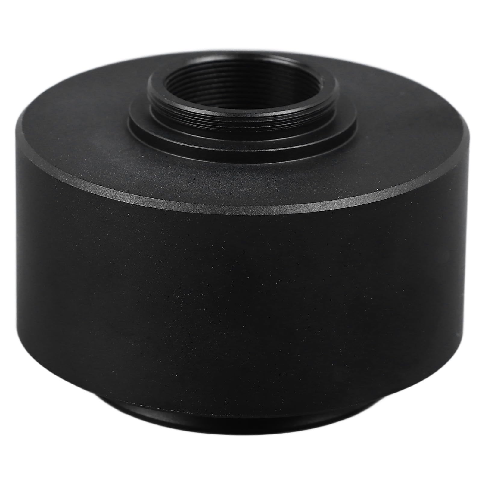 FTVOGUE Adapter do Mocowania C do Mikroskopu Adapter Obiektywu 0,5X Mocowania C Mikroskopu z metalową obudową Biologicznych Mikroskopów Stereoskopowych AX CX BX MX