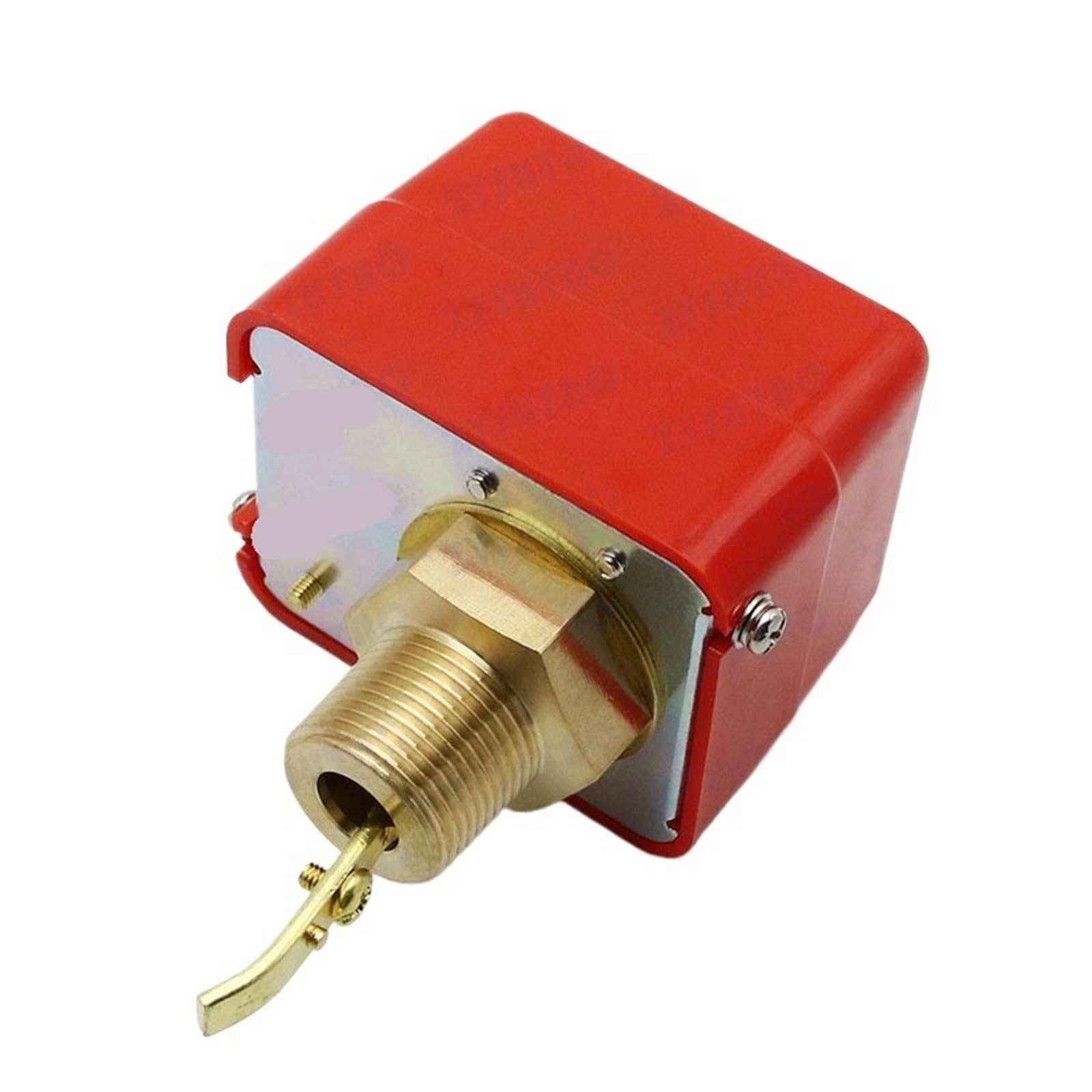 1 unidad HFS-25 - Interruptor de flujo de agua automático de paleta de acero inoxidable, controlador de líquido, sensor de válvula de 1 pulgada, 1/2 3/4, 12 V a 220 V CA(HFS-25 stainless)