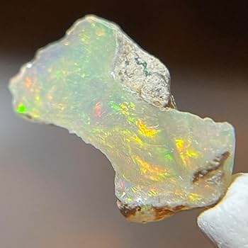 母岩の隙間に光り輝くオパール原石100ct/鉱物標本 Amazon | SCIENCE 母岩付鉱物標本 鉱物結晶「母岩付 黄鉄鉱