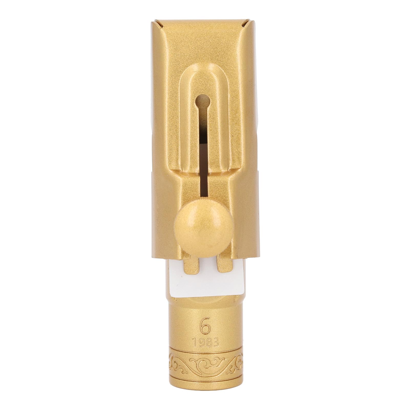 Soprano Saxophone Mouthpiece Model 6 Gold Plated Brass Metal Sax Saxophone Mouthpiece B Flat Soprano Sax Mouthpiece Musical Instruments Accessory