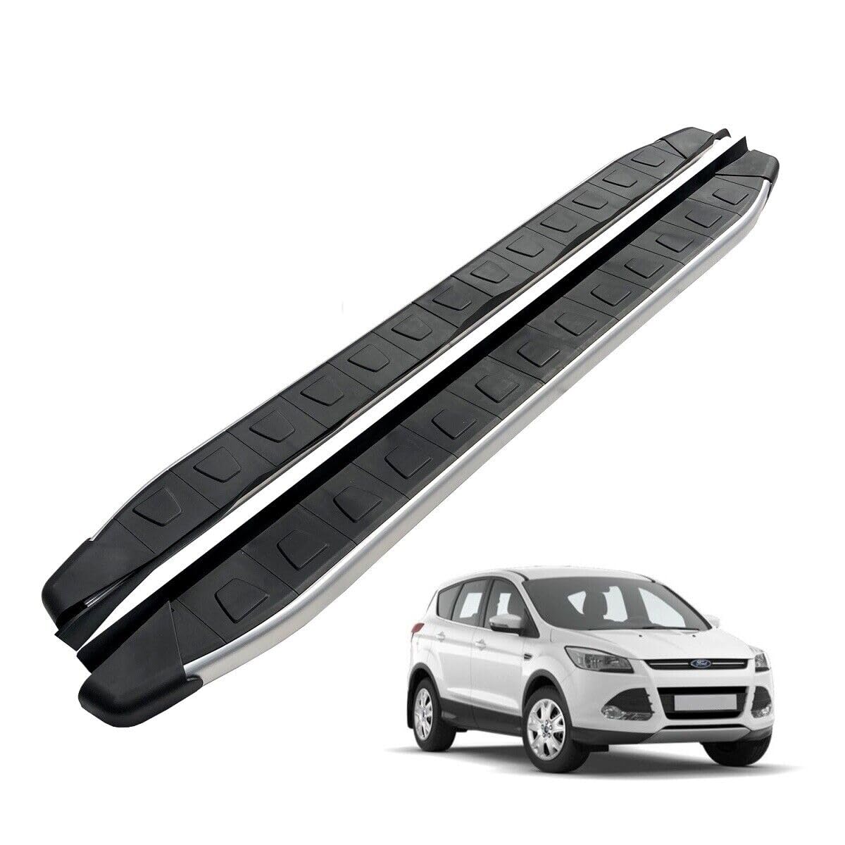 KUGA SIDE STEPS RUNNING BOARDS OEM STYLE (2016-2019) NEW BOARD SET PAIR MK2